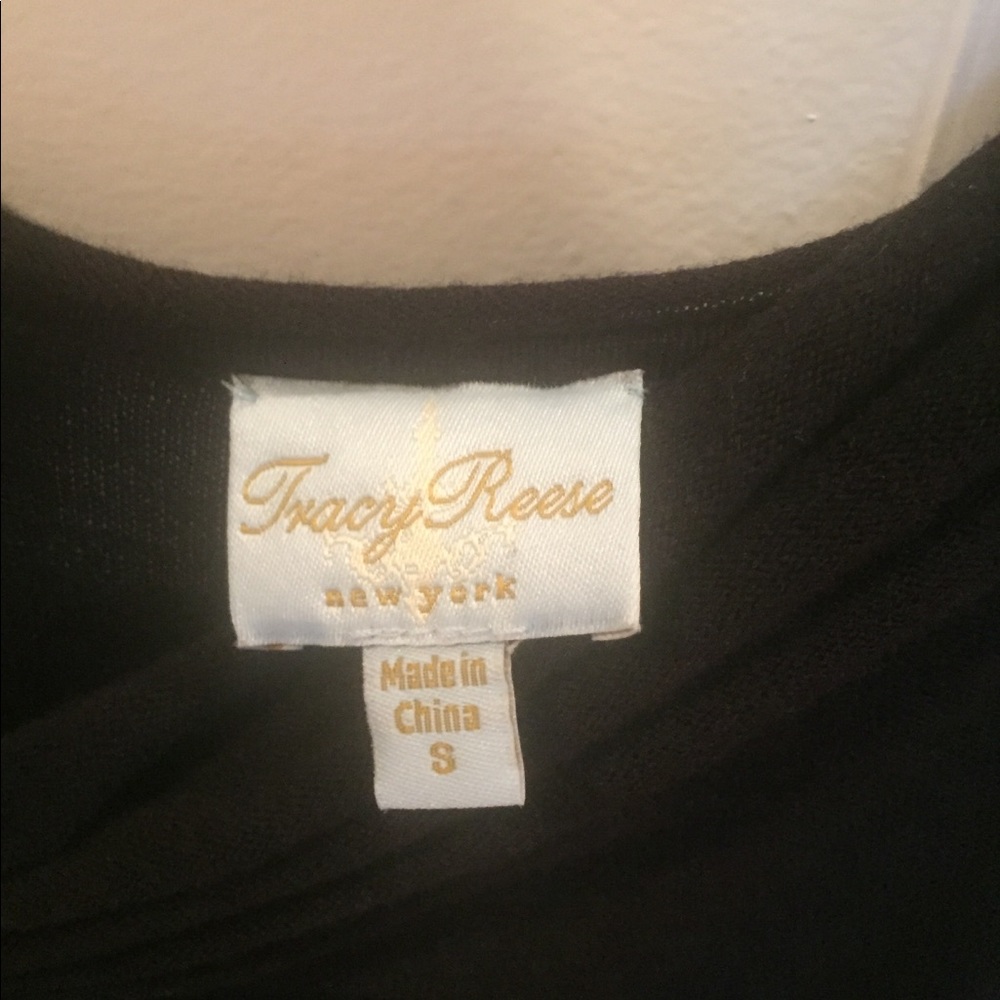 Black designer top